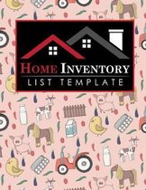 Home Inventory List Template