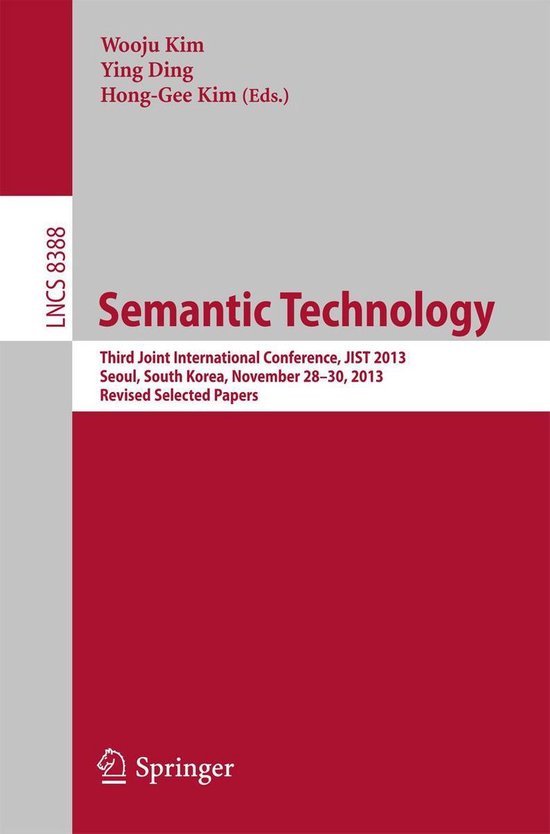 Springer Nature Proceedings Computer Science - Semantic Tech ... - cover