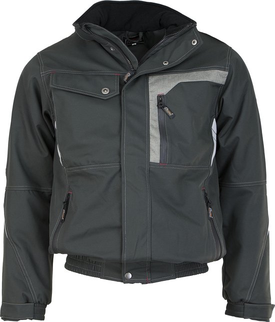 Prevent® Softshell winter werkjas - Pilotjack - kleur antraciet - maat L |  bol.com