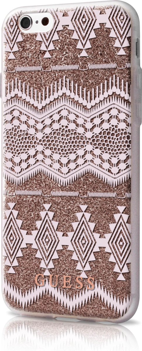 Hoesje geschikt voor iPhone 8/7 - Guess - Print - TPU