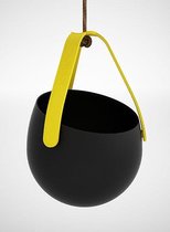 JOKJOR Sling Hangplantenbak - Zwart/geel