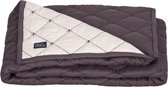 Imps & Elfs - Quilted Blanket 80x100cm - Antraciet