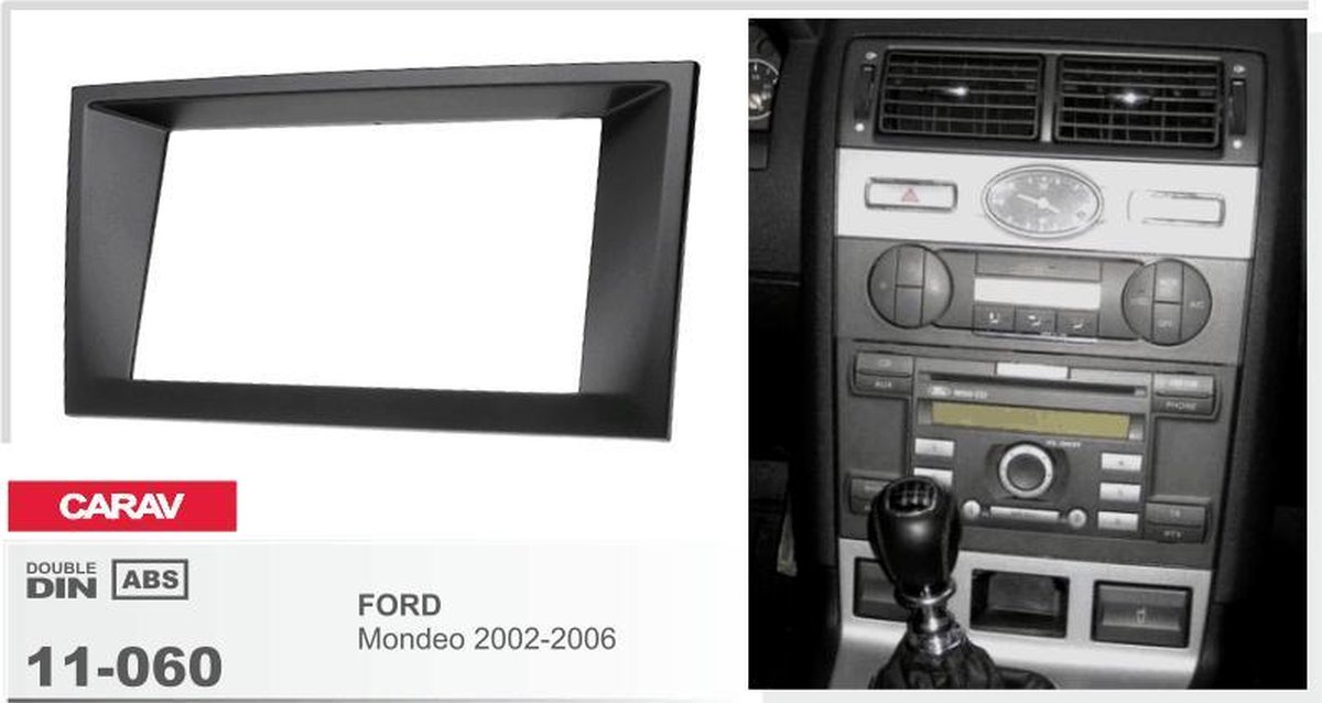 2-DIN frame AUTORADIO Ford Mondeo 2002-2006 | bol.com