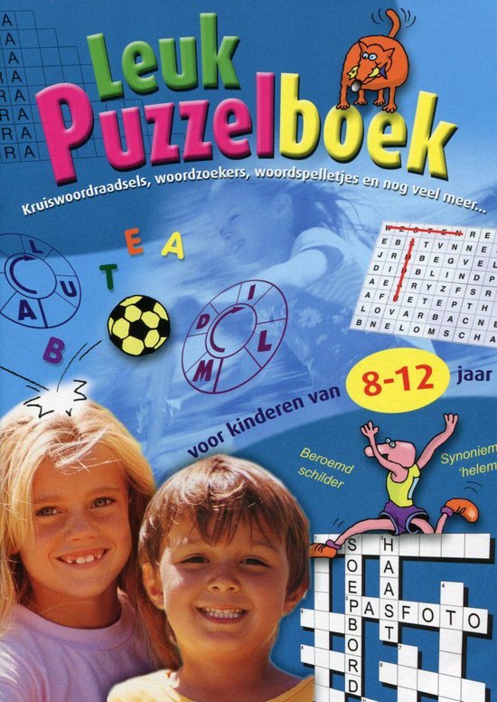 Berouw tarwe inspanning Leuk Puzzelboek - Voor kinderen van 8 tot 12 jaar - 4 stuks | bol.com