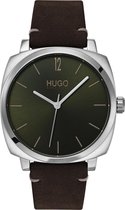 HUGO HU1530068 #OWN - Polshorloge - Leer - Bruin -  Ø 40 mm