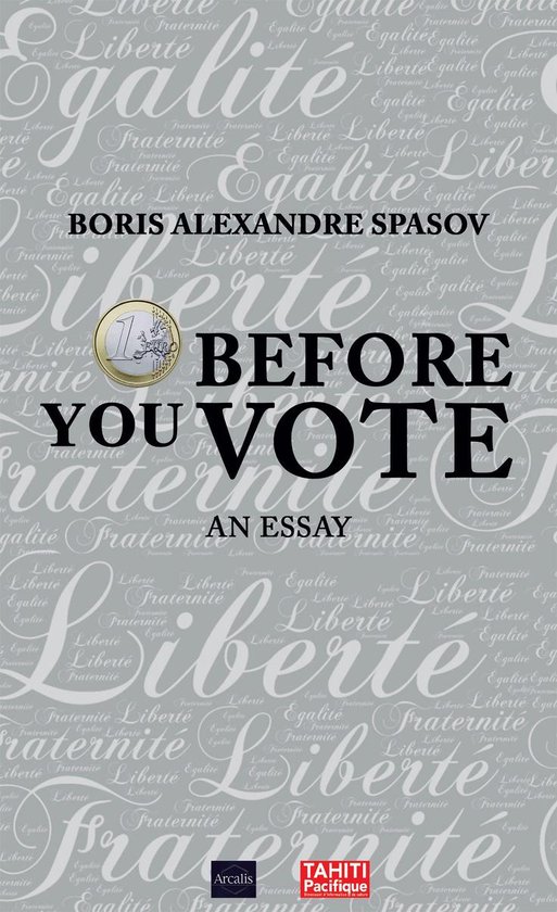 Boek cover 1 Euro Before You Vote van Boris Spasov (Onbekend)