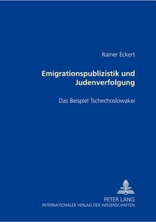 Emigrationspublizistik Und Judenverfolgung - cover