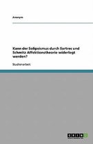 Kann der Solipsismus durch Sartres und Schmitz Affektionstheorie widerlegt werden?