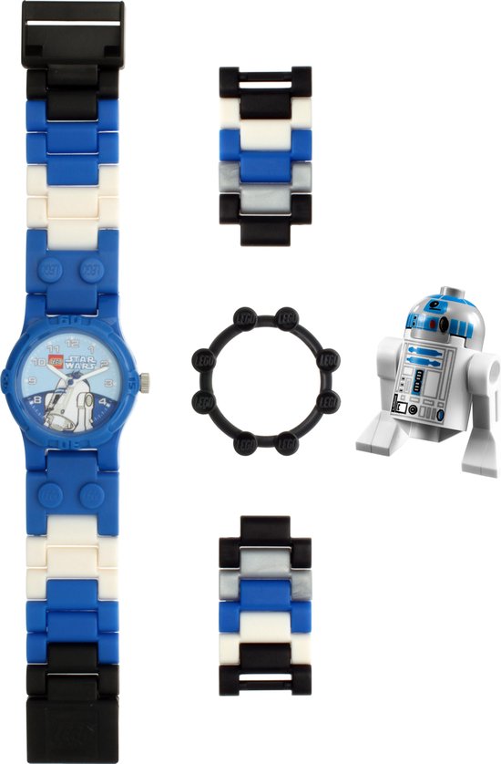 Open Turbine Achtervoegsel bol.com | LEGO Star Wars R2D2 - Horloge - Kunsstof - 20 mm - Blauw