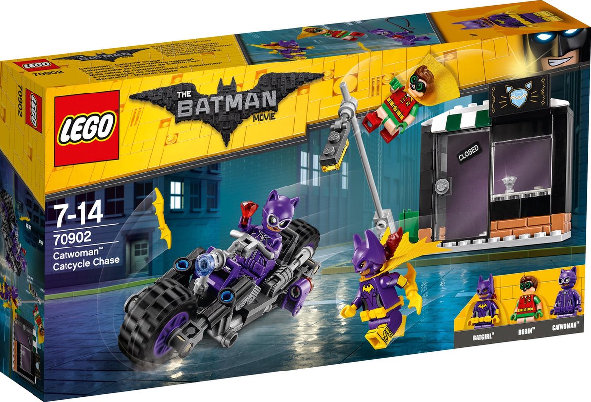 LEGO BATMAN MOVIE La poursuite en catmoto de Catwoman | bol