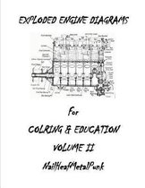 Engine Diagrams Exploded for Coloring and Education
