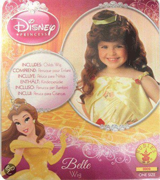 Regeringsverordening breuk Aandringen Disney prinses Belle kinder pruik | bol.com