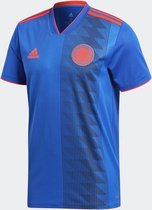 adidas Colombia Uitshirt 2018 Heren - Bold Blue/Solar Red