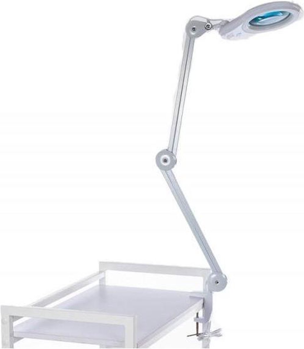 Tafel LED Loeplamp Klemlamp RESTPRO 5 dioptrie