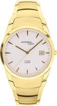 Titanium herenhorloge -Goudkleurig- Adora AS4375