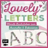 Lovely Letters - Florale Buchstaben zum Ausmalen und Dekorieren