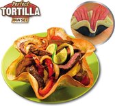 Perfect Tortilla Set van 4 Bakvorm voor tortilla's Ovenschaal