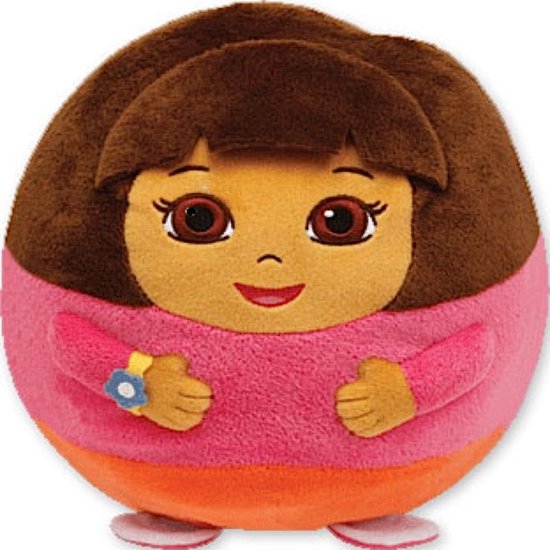Dora the Explorer beanie ballz knuffel 20cm | bol.com