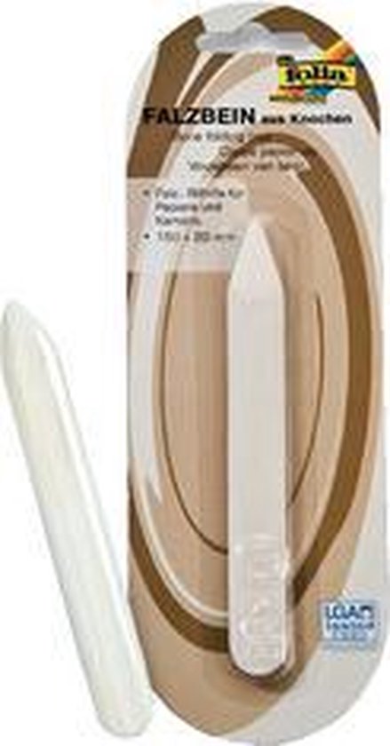 Vouwbeen Folia 15x2cm wit