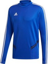 adidas Tiro 19 Sportshirt Heren - blauw; wit