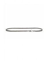 SILK Jewellery - Zilveren Collier / Ketting - Roots - 336.50 - Maat 50