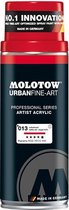 Molotow Urban Fine Art Acryl Spray: Rood - 400ml spuitbus voor canvas, plastic, metaal, hout etc.