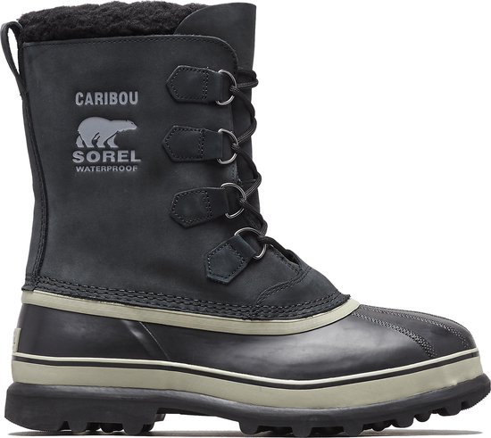 Sorel CARIBOU™ - Snowboots - Heren- Maat 46 - Zwart | bol.com