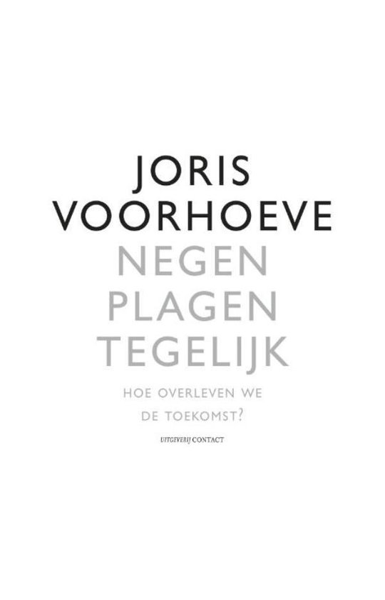 Cover van het boek 'Negen plagen tergelijk'