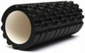 Yoga foam roller | Zwart | Fitness roller | Foamroller | Yoga rol