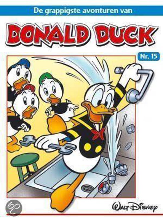 Cover van het boek 'Donald Duck / Grappigste avonturen 15' van Carl Fallberg en Jack Bradbury