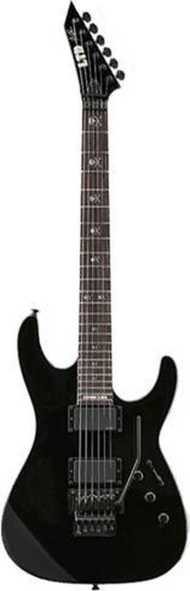 ESP LTD KH602 Kirk Hammett Signature Black elektrische gitaar