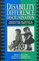 Disability, Difference, Discrimination