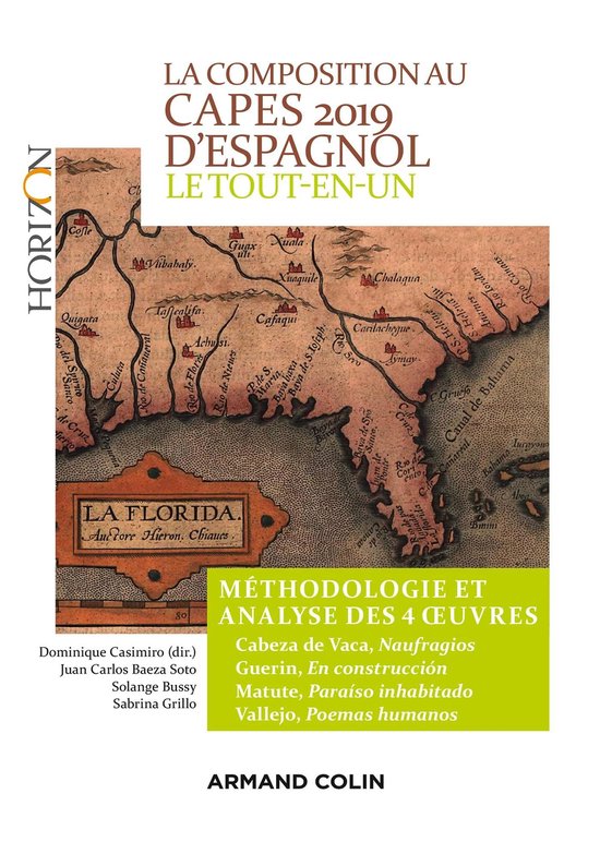 La composition au CAPES 2019 d'espagnol - Le tout-en-un - cover