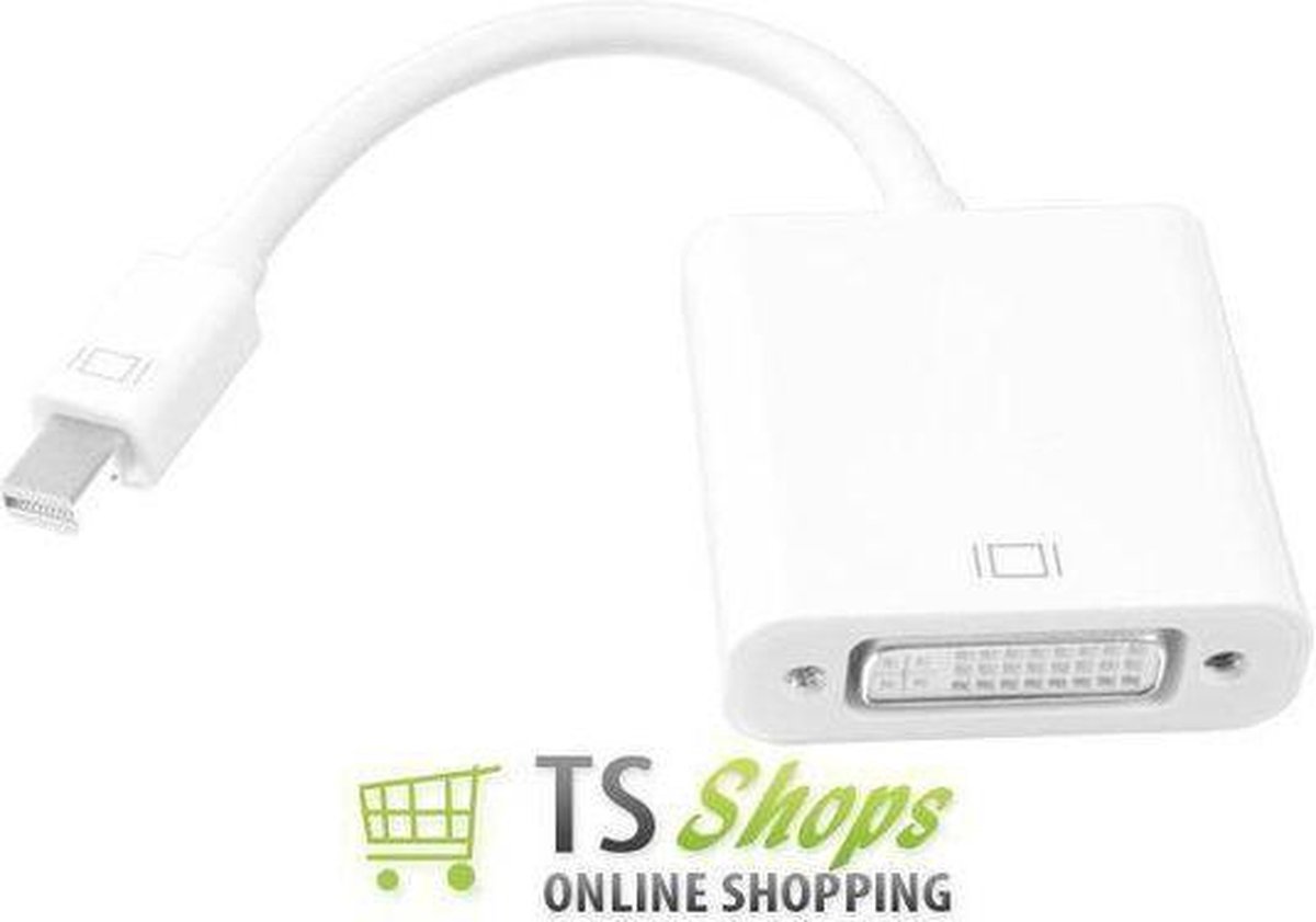 Mini DisplayPort (Male) to DVI-I 24+5 (Female) Adapter