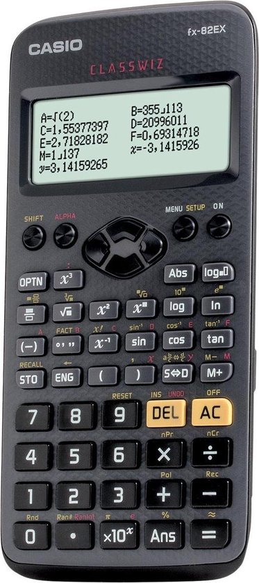 2x Casio wetenschappelijke rekenmachine FX-82EX | bol.com