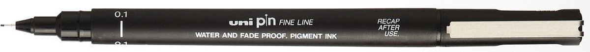 18x uni-ball fineliner Pin 0,1mm