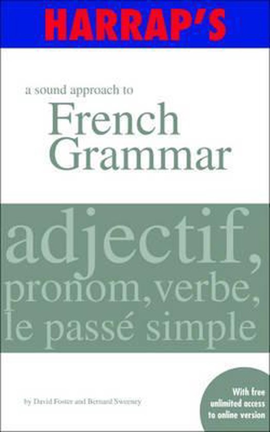 A Sound Approach to French Grammar - cover