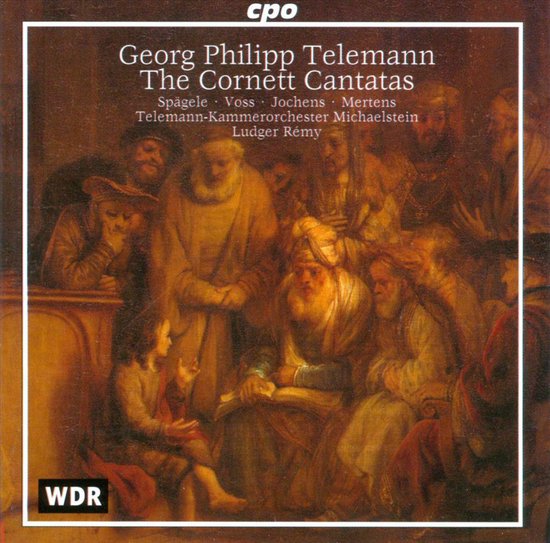 Telemann: Cornett Cantatas / Remy, Spagele, Voss, et al