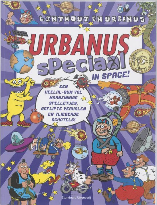 Cover van het boek 'Urbanus special 05 Urbanus in space' van Willy Linthout