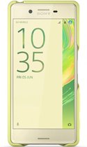 Sony Style Back Cover SBC22 - Hoesje voor de Sony Xperia X - Lime goud