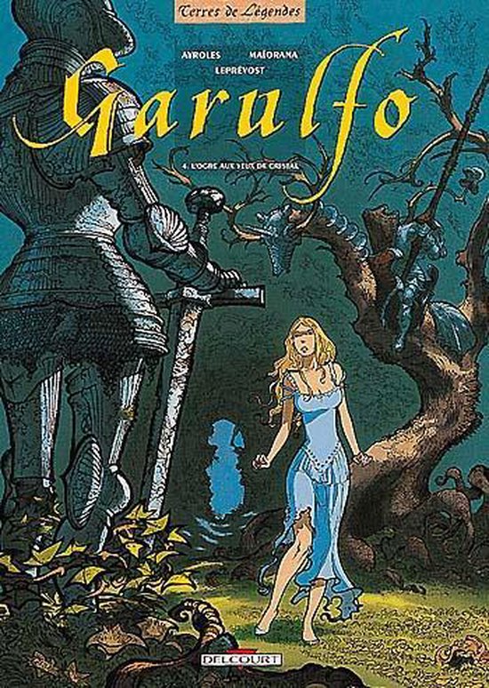 Cover van het boek 'Garulfo / 04. Het Monster Met De Kristallen Ogen' van Bruno Maiorana