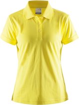 Craft Polo Shirt Pique Classic Women Yellow 42