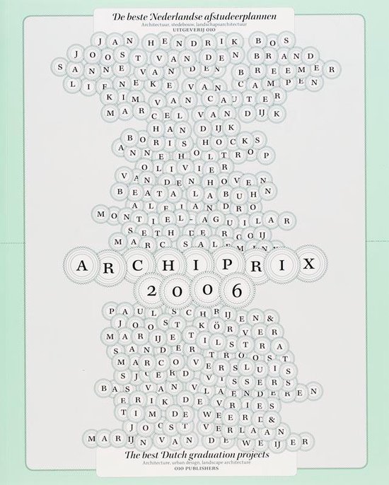 Cover van het boek 'Archiprix 2006'