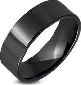 Amanto Ring Akash - 316L Staal - 8mm - Maat 60-19mm