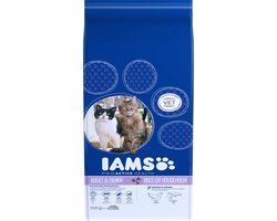 Iams Cat Proactive Health Adult & Senior - Kip & Zalm - Kattenvoer - 15 kg