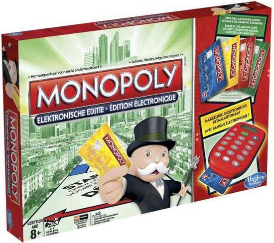 Geleerde Billy Goat Executie Monopoly Elektronisch Bankieren België - Bordspel | Games | bol.com