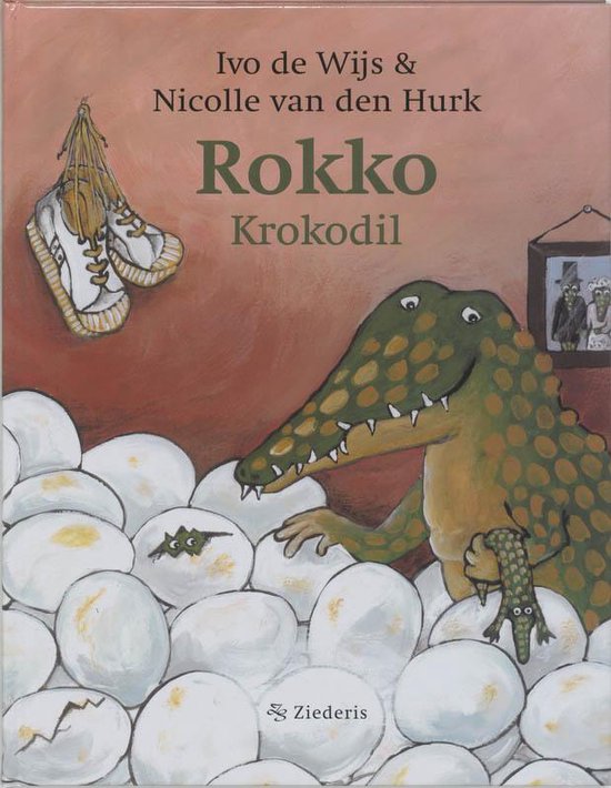Cover van het boek 'Rokko Krokodil' van Ivo de Wijs
