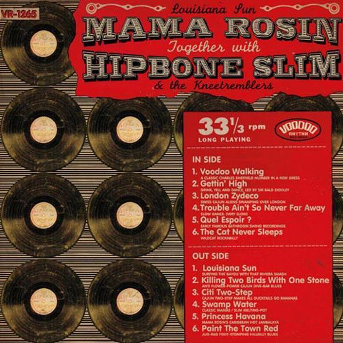 Louisiana Sun - Mama Rosin & Hipbone Slim & The Kneetremblers