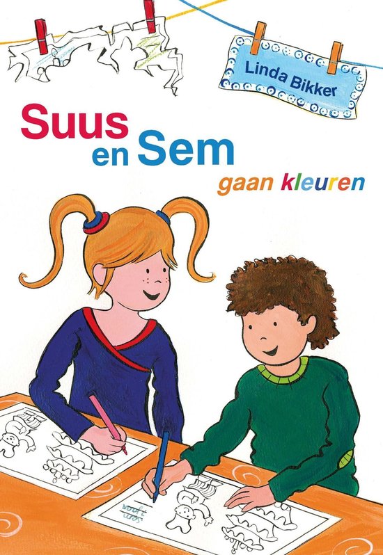 Suus en Sem 2 - Suus en Sem gaan kleuren - cover