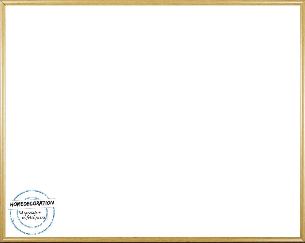 Homedecoration Easy – Fotolijst – Fotomaat 32x49 cm – Kunststof – Licht beuken